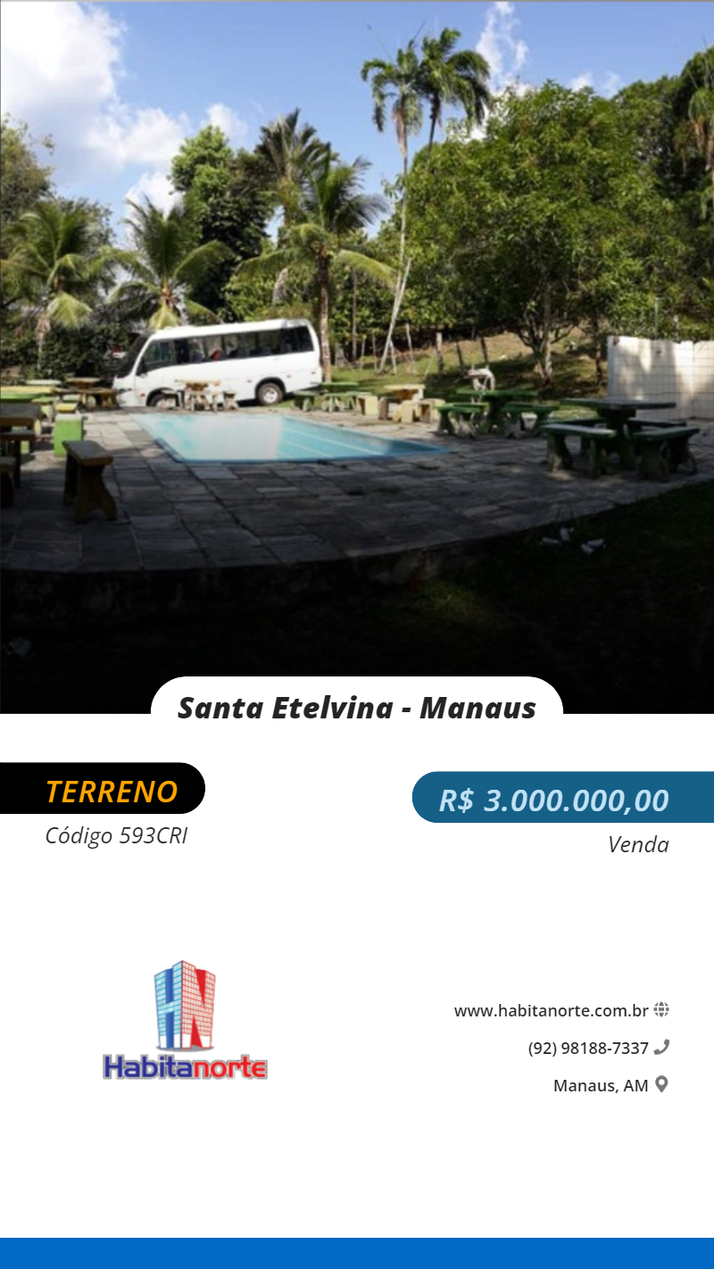 SANTA ETELVINA - TERRENO PARA VENDA EM MANAUS