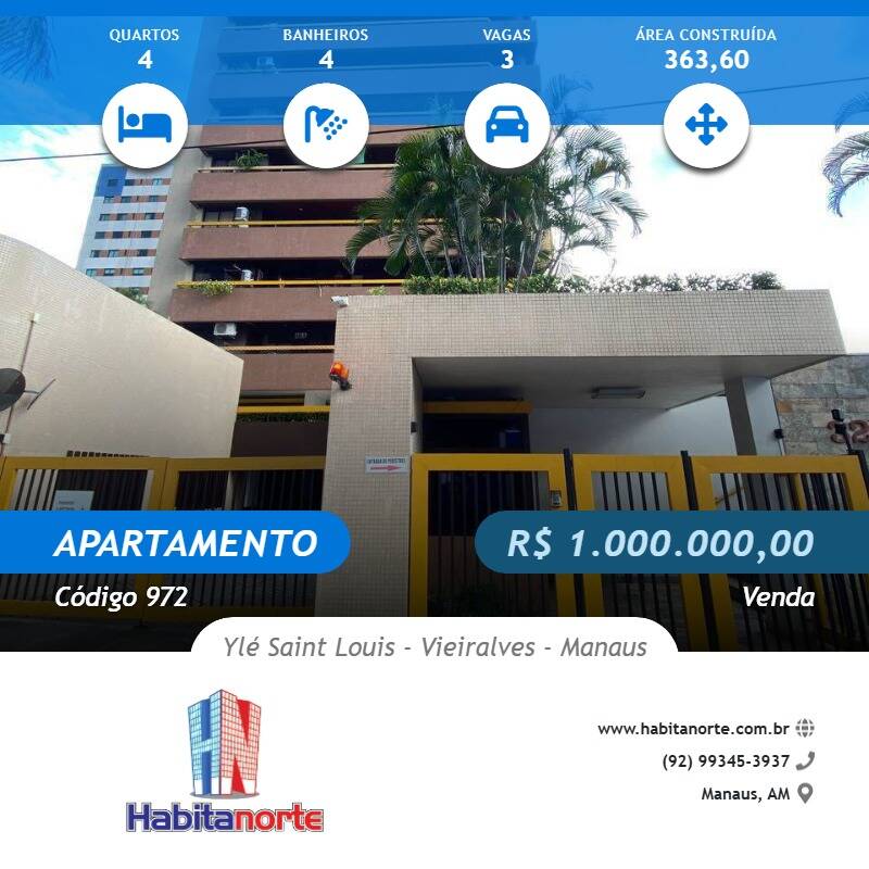 YLÊ SAINT LOUIS VENDA DE APTO NO VIEIRALVES