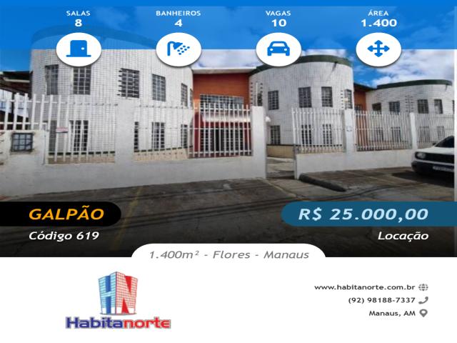 Locação em Flores - Manaus