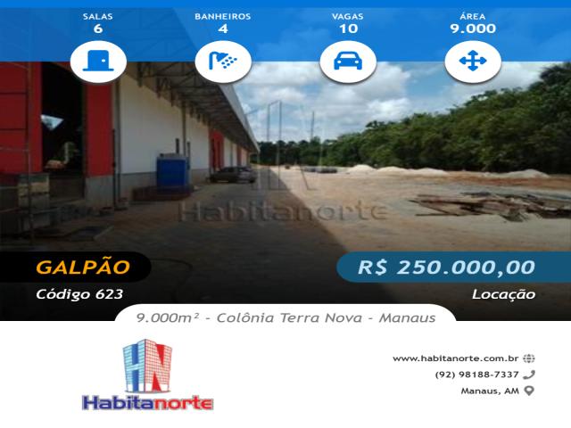 Locação em Colônia Terra Nova - Manaus
