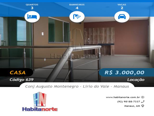 Locação em Lírio do Vale - Manaus