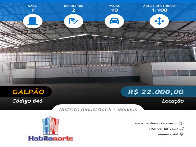 Locação em Distrito Industrial II - Manaus