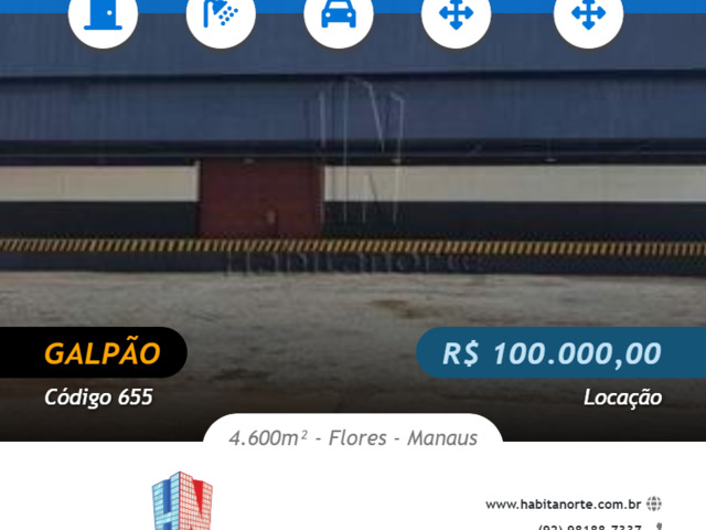 Locação em Flores - Manaus