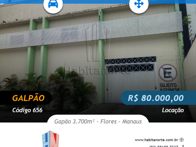 Locação em Flores - Manaus