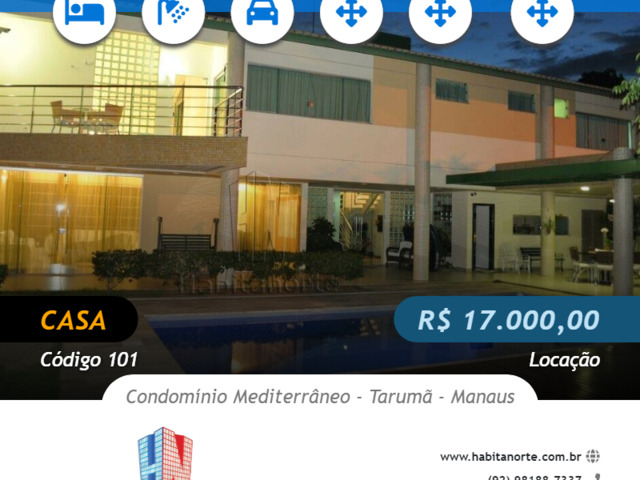 Locação em Tarumã - Manaus