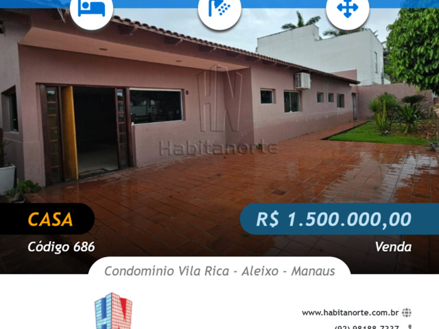 #686 - Casa Padrão para Venda em Manaus - AM - 1