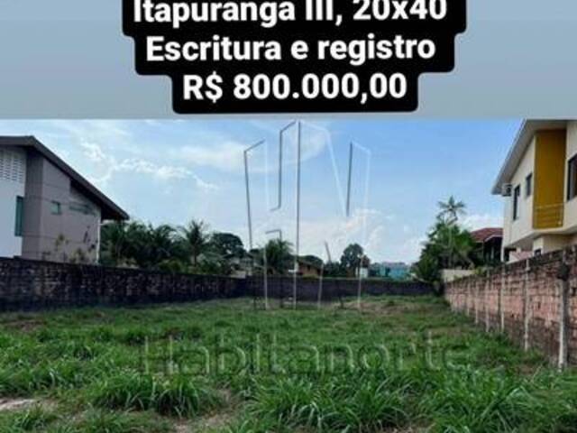 #823 - Área para Venda em Manaus - AM - 1