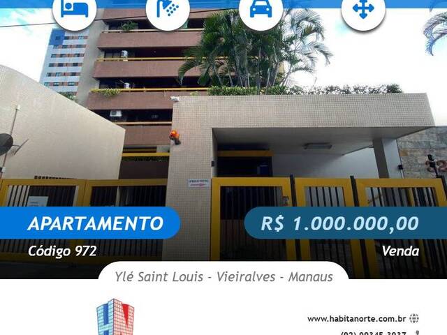 #972 - Apartamento para Venda em Manaus - AM - 1