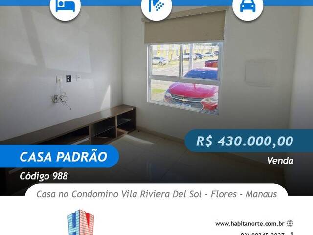 #988 - Casa Padrão para Venda em Manaus - AM - 1