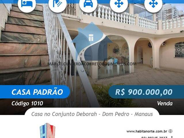 #1010 - Casa Padrão para Venda em Manaus - AM - 1