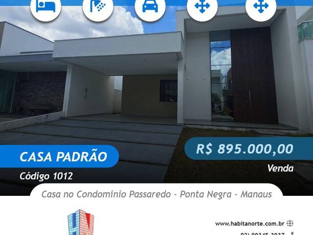 #1036 - Casa Padrão para Venda em Manaus - AM - 1