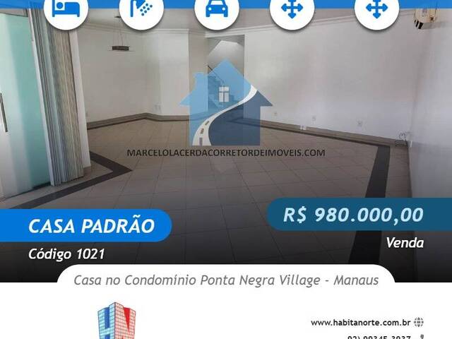 #1021 - Casa Padrão para Venda em Manaus - AM - 1