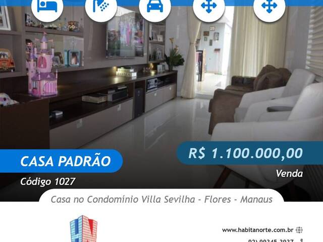 #1027 - Casa Padrão para Venda em Manaus - AM - 1