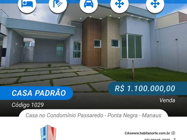 #1029 - Casa Padrão para Venda em Manaus - AM - 1