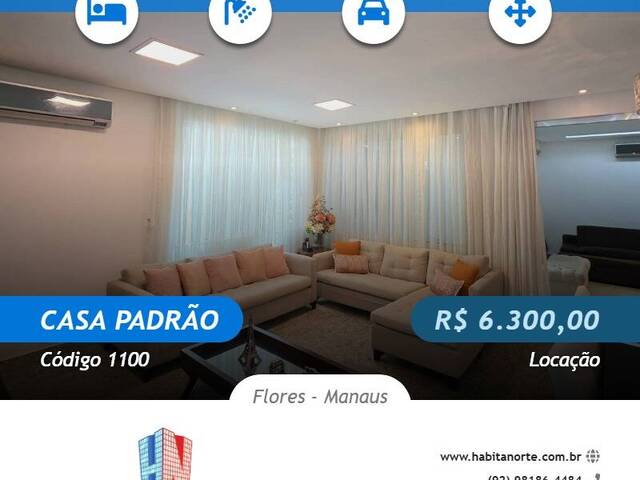 Locação em Flores - Manaus