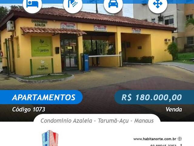 #1073 - Apartamentos para Venda em Manaus - AM - 1