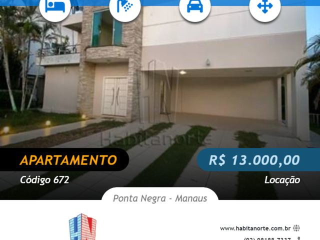 Locação em Ponta Negra - Manaus