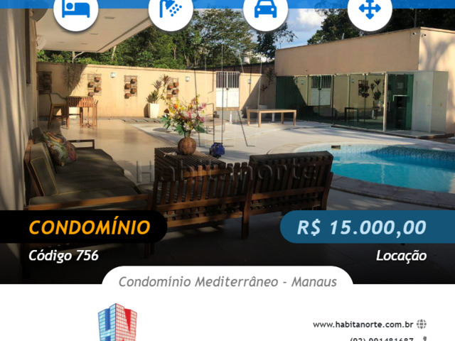 #762 - Casa Padrão para Locação em Manaus - AM - 1